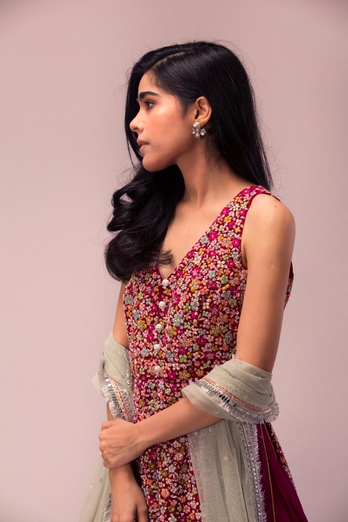 Laleh Top Lehenga Set