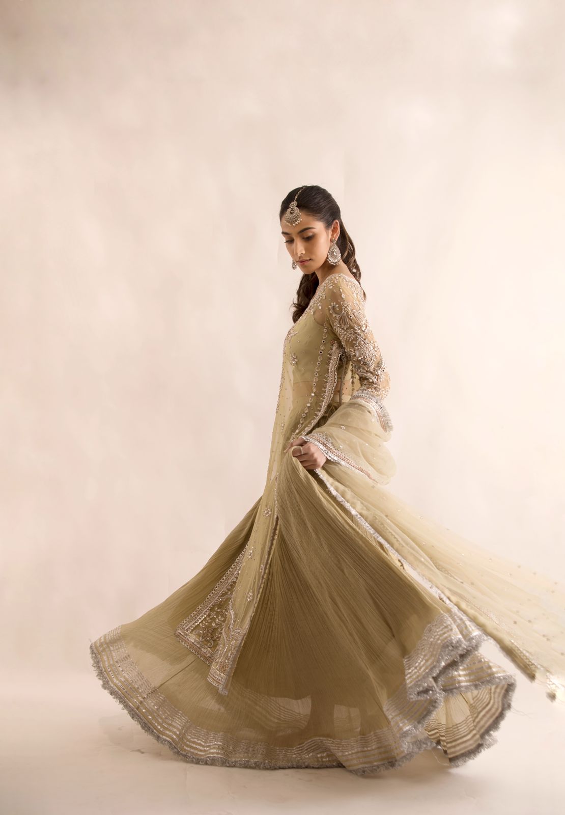 Esme Crushed Lehenga