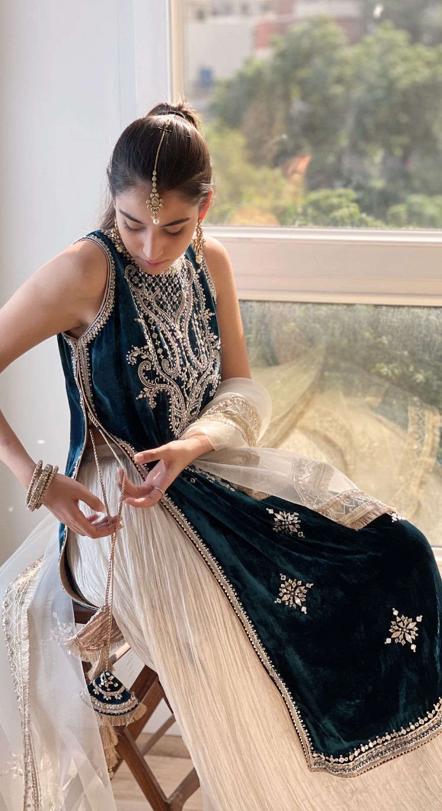 Laleh Side-Slit Dress