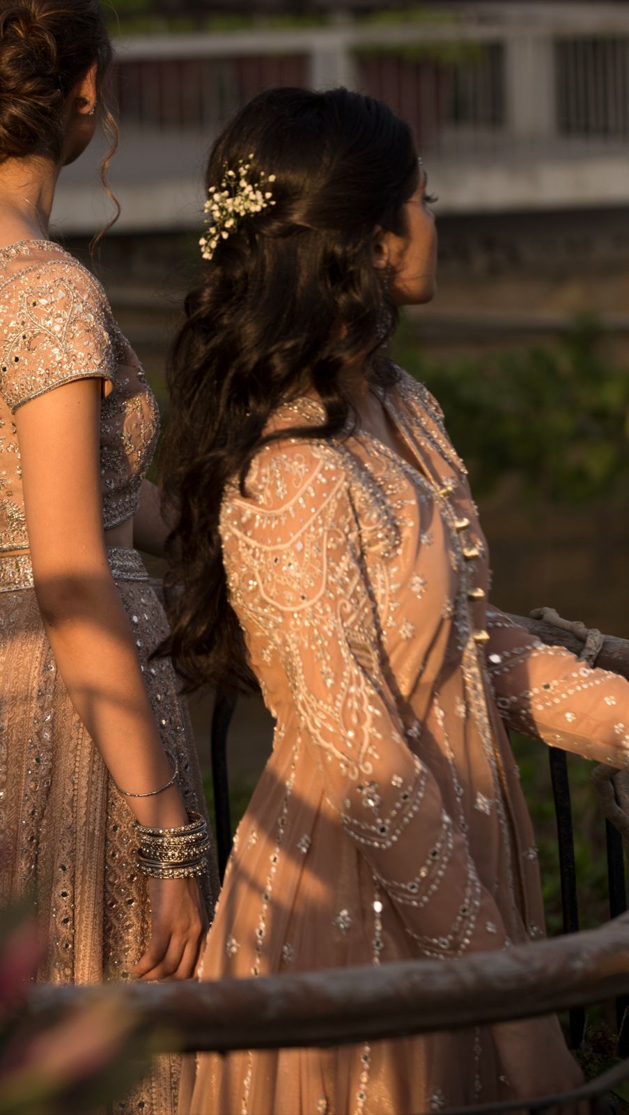 Parishay Dusky Pink Peshwas