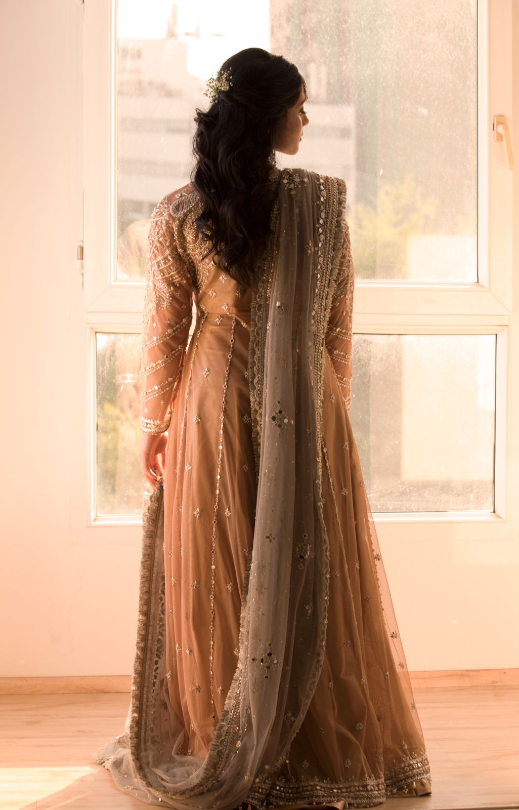 Parishay Dusky Pink Peshwas